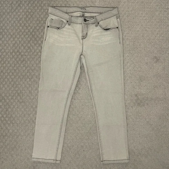 BDG Low Rise Twig Crop Gray Jeans - Picture 2 of 6